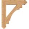 Ekena Millwork Merced Arts & Crafts Smooth Bracket, Western Red Cedar, 5 1/2"W x 32"D x 36"H BKT06X32X36MRC03SWR - alternate 4